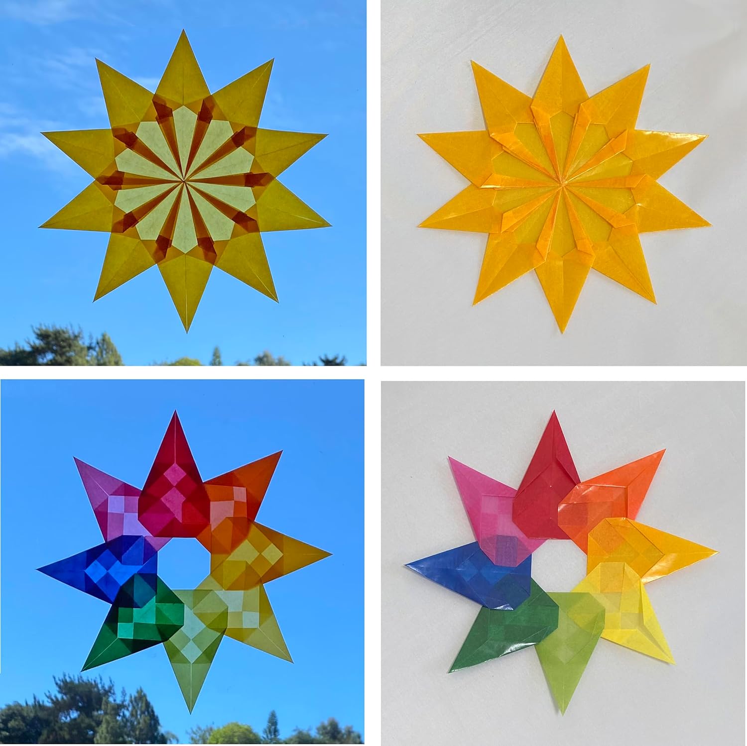 Translucent Or Kite Paper. Suitable For Making Window Stars Or Waldorf  Stars (8.5 X 8.5 Inch, 99 Sheets) 